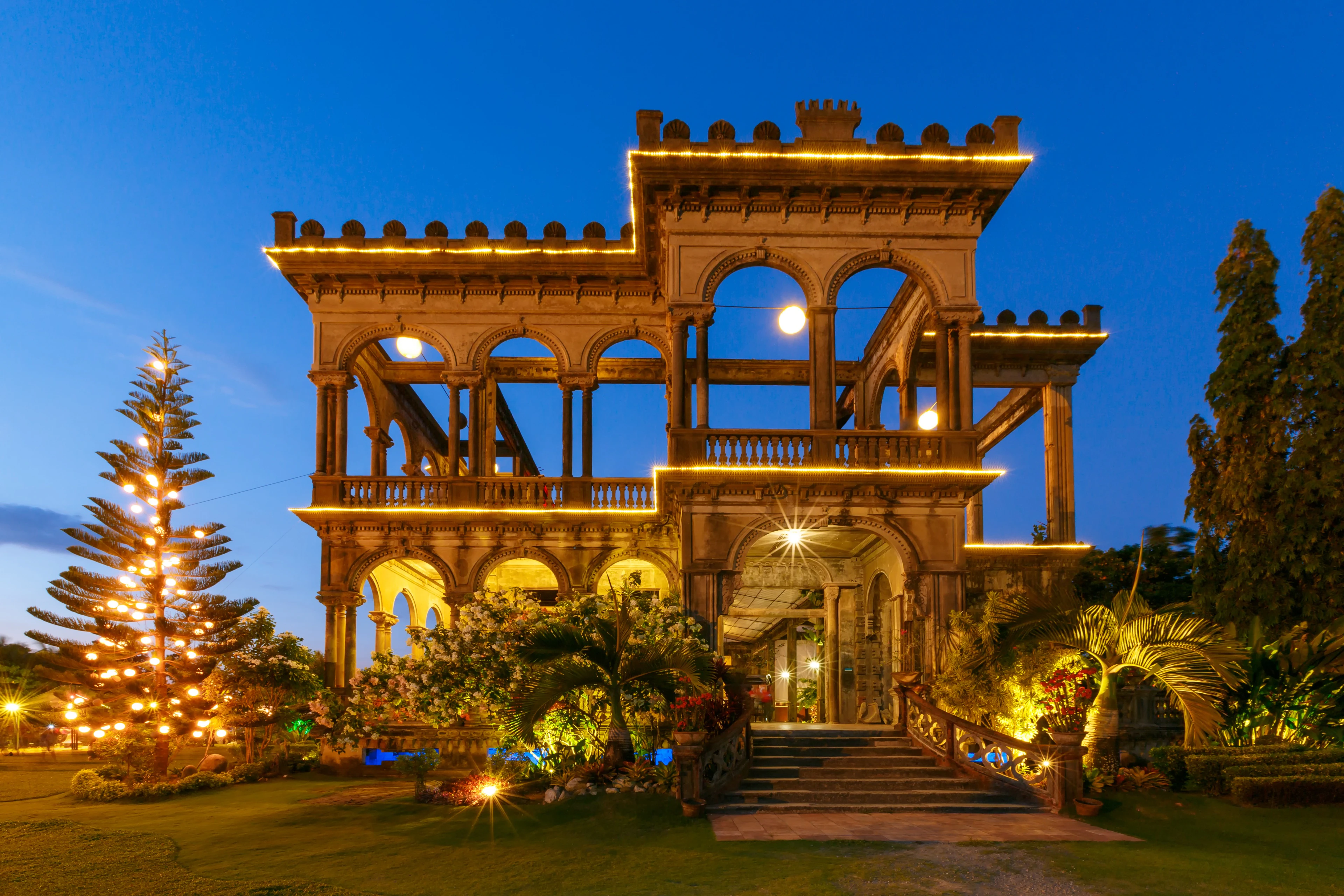 The Ruins at sunset